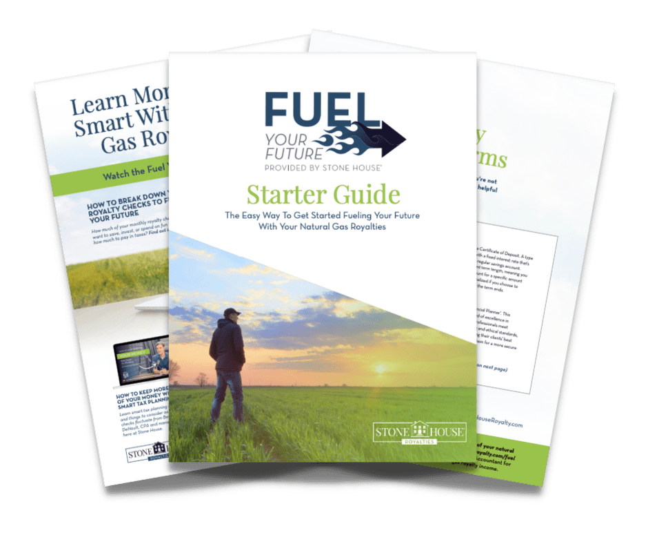 Fuel Your Future Starter Guide for Natural Gas Lease Owners in Northeastern Pennsylvania from Stone House Royalty